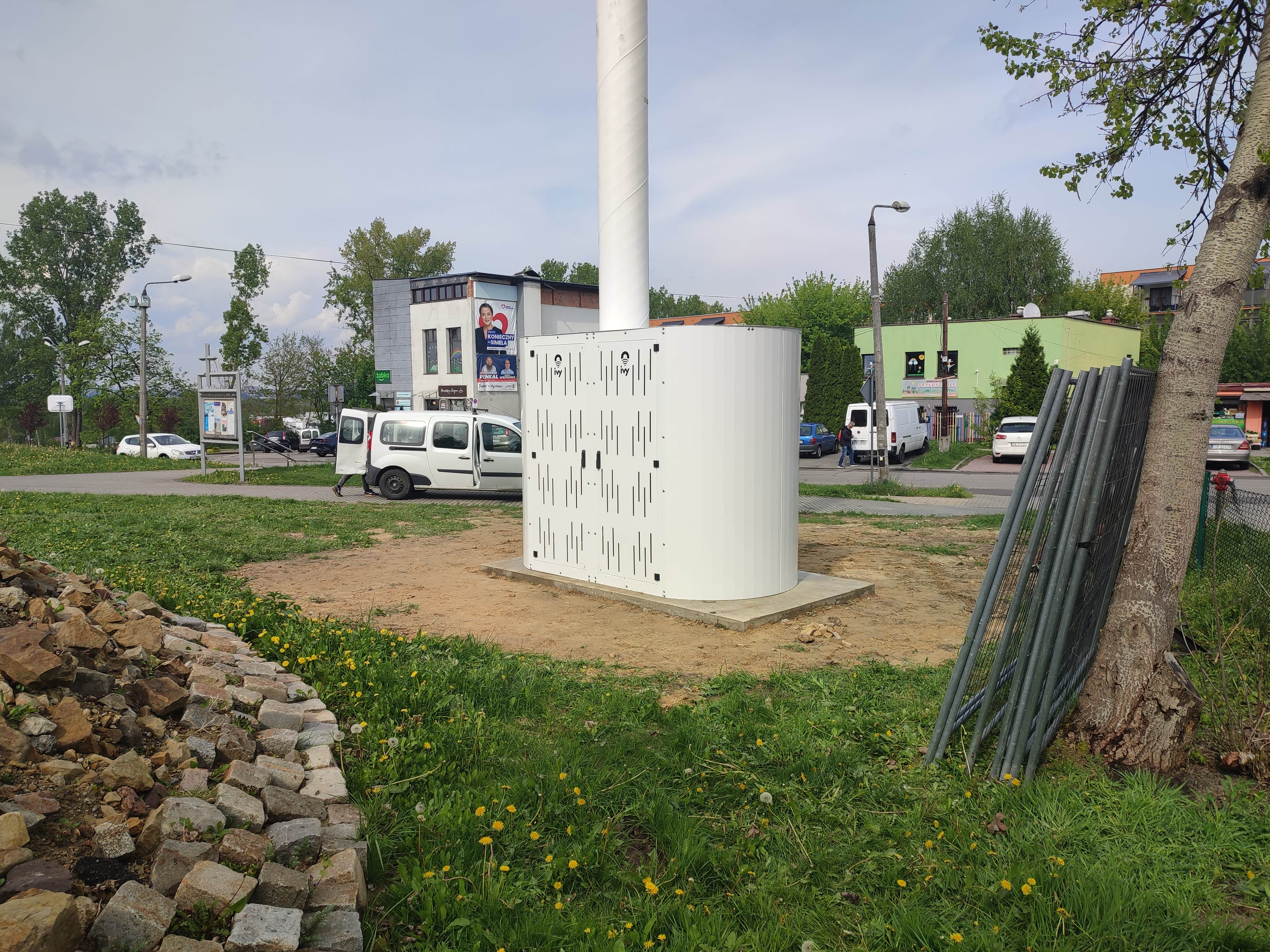 IVY Flex - widok zabudowy w terenie